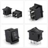 1/4/10Pcs Marine Boats Rocker Switches 6 Pin 3 Position Rocker Toggle Switches Rocker Switches for Household Appliance