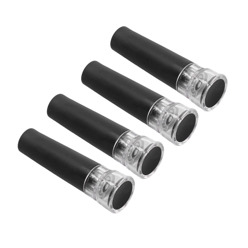 4 st Vakuumvinstoppar Saktar ner oxidationen Bevarar färskheten Läcksäkra Hållbara Återanvändbara Vinflaskproppar