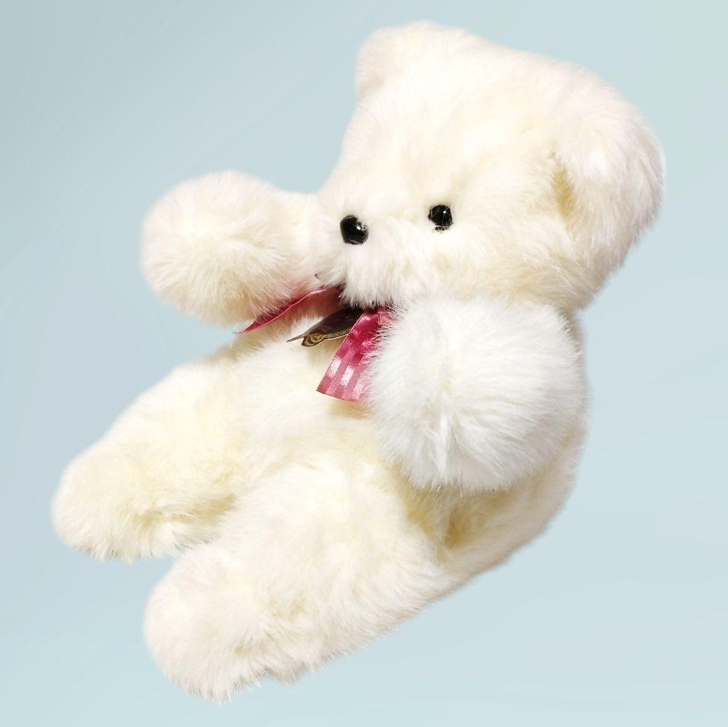 [USED] Hatayama Shoji Hirokun House Polar Bear Teddy Bear Plush Toy Vintage Retro