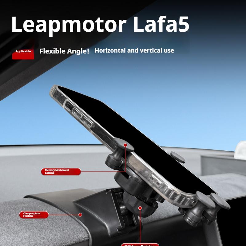 Fit For Leapmotor Lafa5 B10 B01 Car Phone Holder Special Navigation Mount Fixed Interior