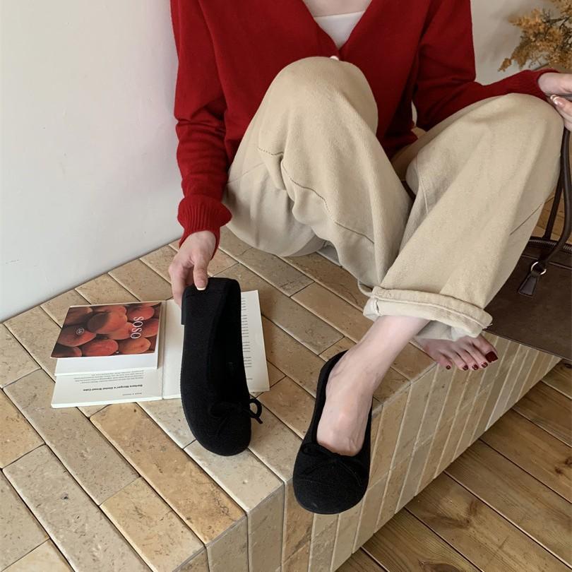 French Round Head Flat Bottom Mary Jane Shoes for Women's 2025 Spring New Xiaoxiangfeng One-pedal Grandma Single Shoes