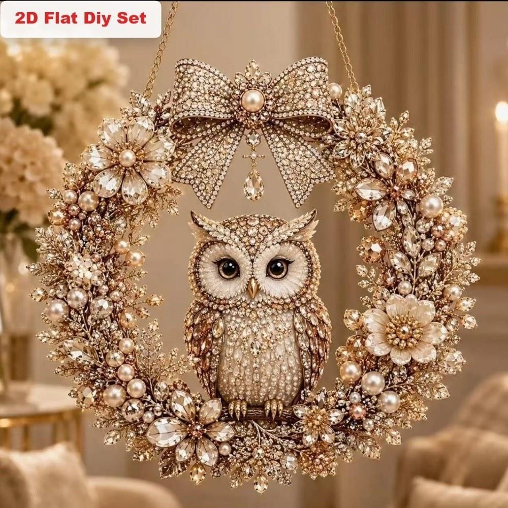 Cat DIY Painting Kit Butterfly Art Hanging Decor Christmas Decor