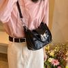Women Underarm Bag Bowknot Shoulder Bag Korean Style Messenger Bag Shopping Bag