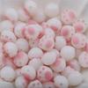 CH79 12 X11mm Candy Color Cartoon Cute Three-Dimensional Cat Claw Cat Palm Minimalist Straight Hole String Beads DIY Bracelet