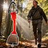 Bärenglocken zum Wandern Anti-Verlust-Glocke Wildtier-Warnung Kuhglocke Mit Lanyard und Karabiner für Wandern Camping Rucksacktouren Outdoor