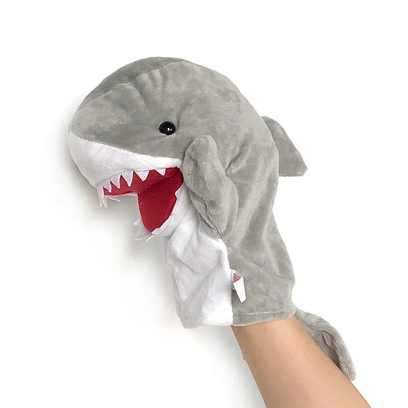Kids Plush Finger Puppet & Hand Puppet Popular Activity Boy Girl Role Play Bedtime Story Props 3D Animal Decompressing Toy Doll