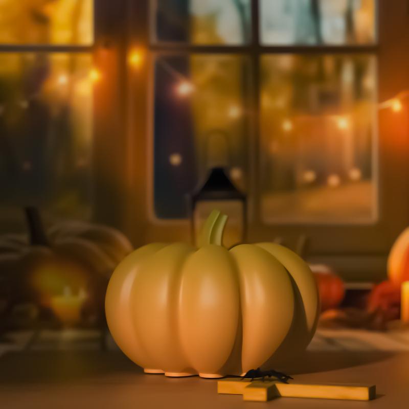 1/3Pcs Pumpkin Scented Candle Silicone Mold Diy Candle Making Handmade Autumn Theme Plant Resin Halloween Thanksgiving Decor