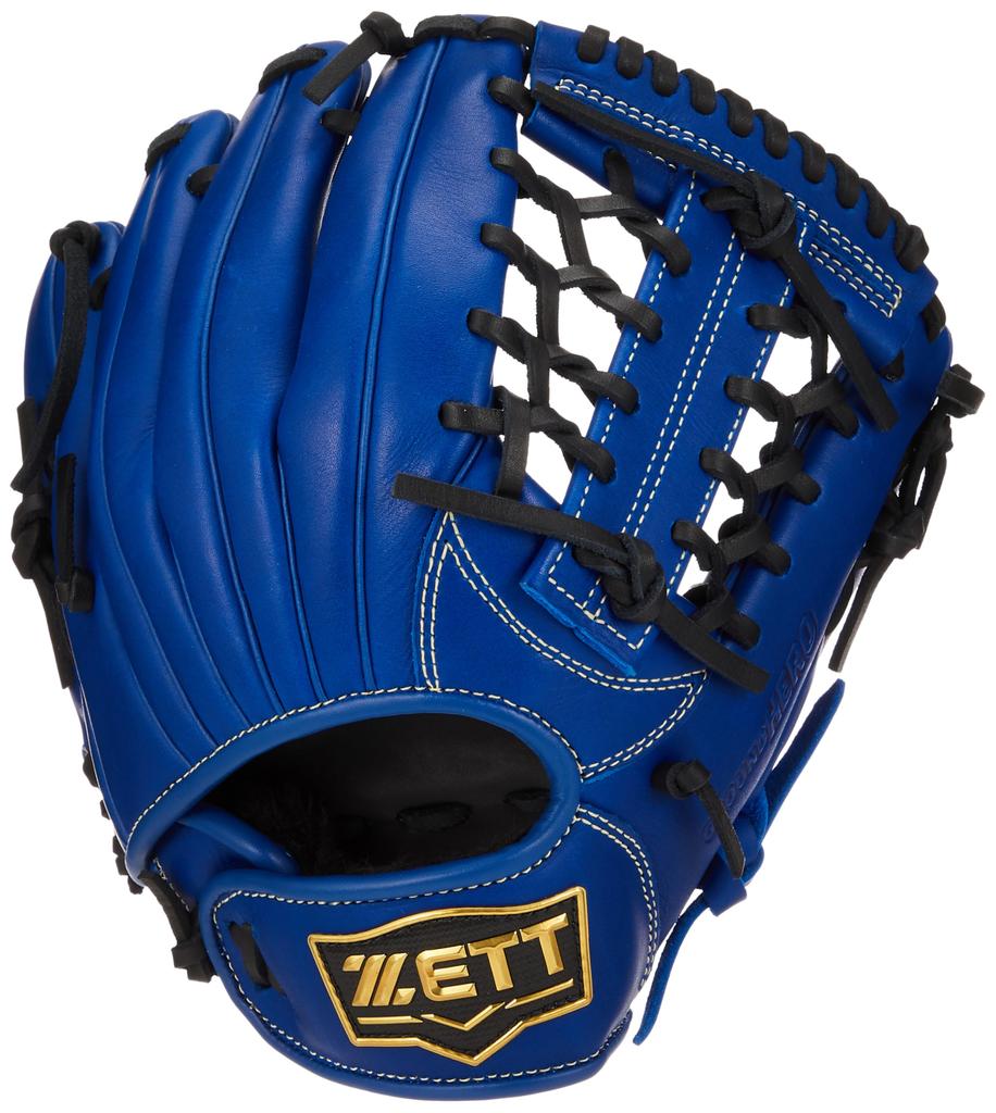 ZETT chlapecké softbalové rukavice Grand Hero Royal Blue pravý vrh BJGB76545 All-Round (2500)
