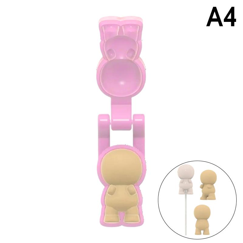 Halloween Ghost Pumpkin 3D Cake Molds Cake Cutter And Pusher Non-stick Doughnut DIY Clay Candle Making Home Parties Baking