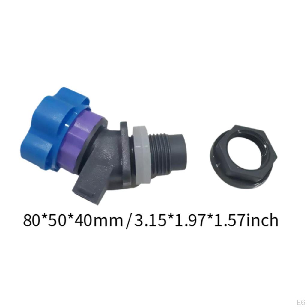 Water Faucet Garden Spigot Leakproof Knob Spout for Picnic Jug Tank Juice Beverage