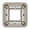Single Rounded Surface-mounted Box Icon and Mini, Taupe Color 60PUZ-1