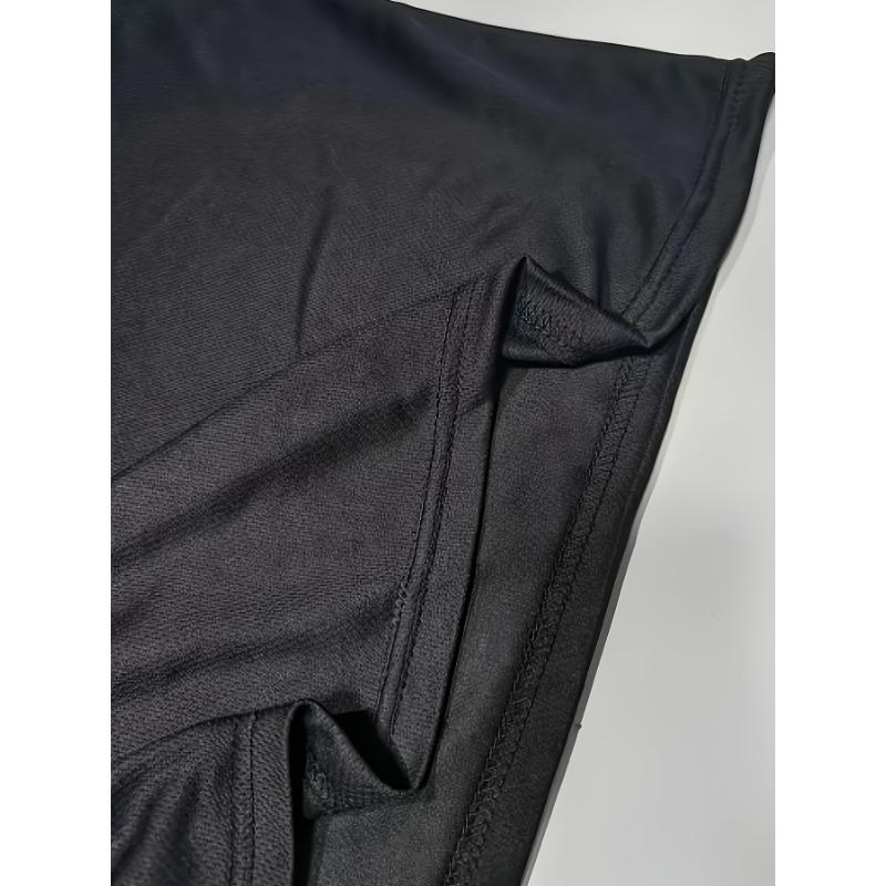 Taglie Europee Uomo T-shirt Casual Traspirante ad Asciugatura Rapida - Maglietta Sportiva Estiva Leggera con Stampa Corona Bianca e Nera