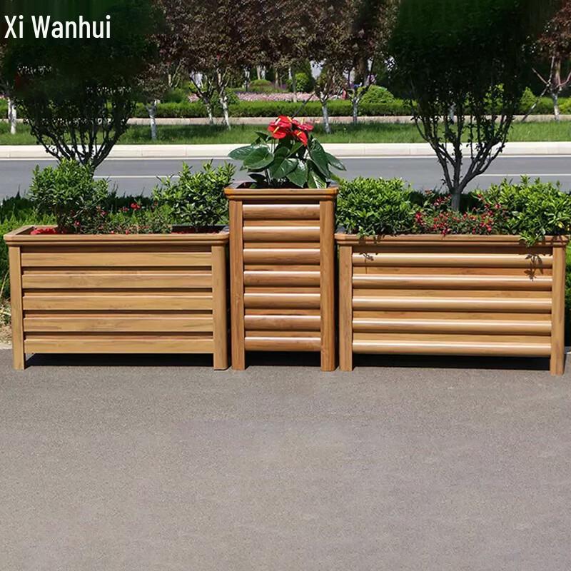 XWH Aluminum Alloy Flower Planter