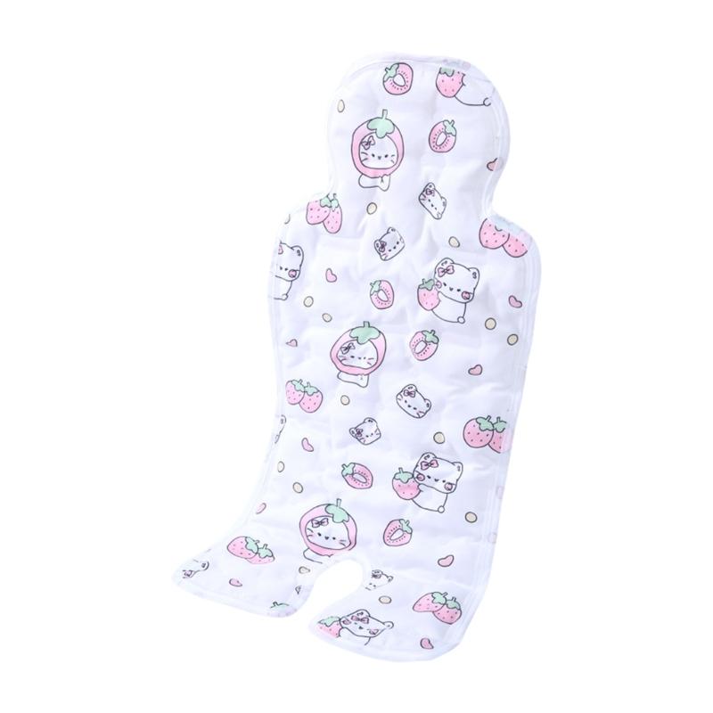 Baby Strollers Mat Infants Dining Chair Cushion Cooling Gel Seat Cushion Breathable Summer Universal Safety Seat Pad