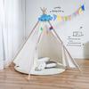 Портативний індійський дитячий намет для дітей Cotton Carva Tipi Teepee Kids Tent Children's House Indoor Playhouse 1.1/1.35/1.6/1.8M