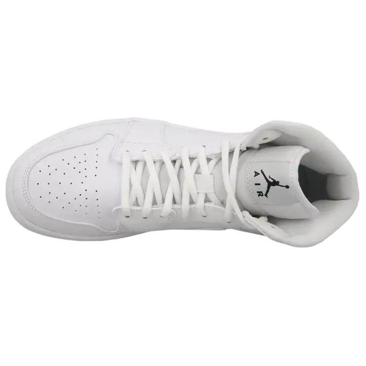 New Jordan 1 Retro Mid White 2017 GS 554725-110