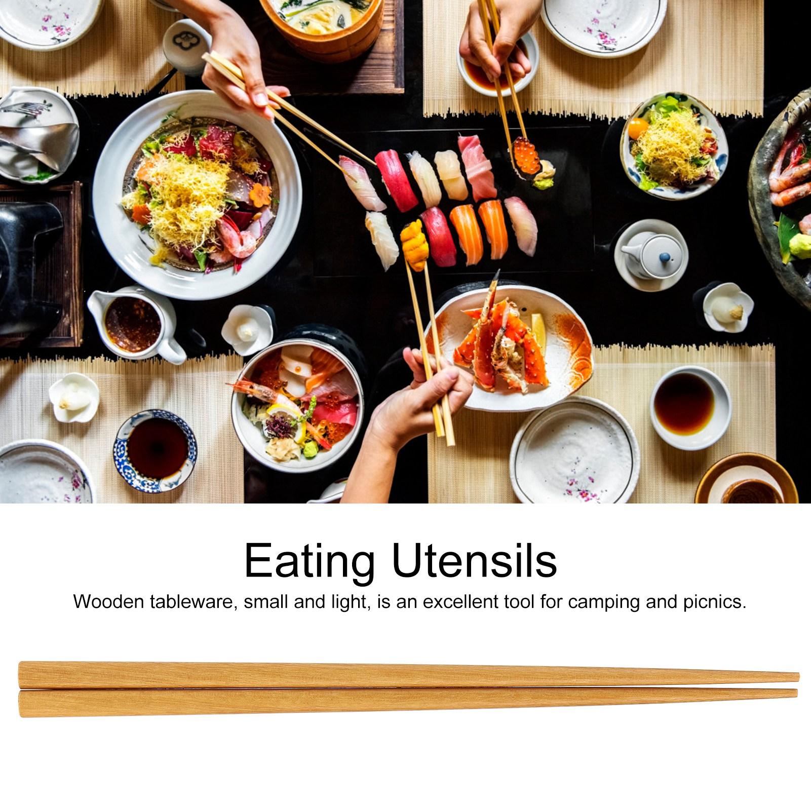 Wooden Chopsticks Portable Environmental Friendly Student Travelling Tableware Gift Set