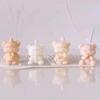 Cute 3D Bear Silicone Mold Creative Multiple Bears DIY Chocolate Candy Molds Kitchen Baking Cake Decor Candle Soap Mould