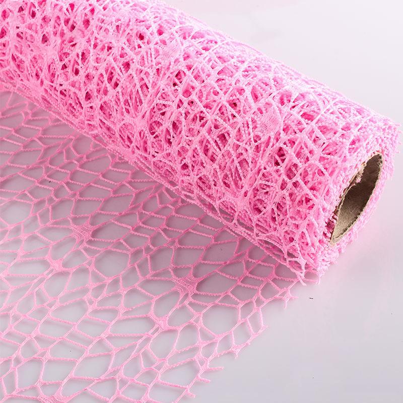 Blumenverpackungs-Netzpapier Unregelmäßiges Hohlnetz-Verpackungspapier Florales Bouquet-Papier Frischblumen-Verpackungsbogen Floristen-Verpackungszubehör