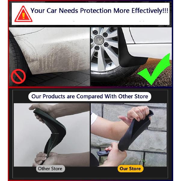 Car Mud Splash Guards Mud Flaps Fender Kit for Honda Accord Accessories 10th 2018     Mudguard Accessories Front and Rear 4-PC Set