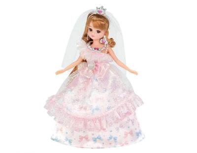 Dress Ribbon Wedding Licca-chan LW-15