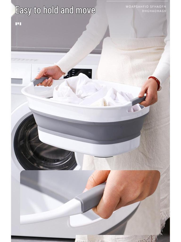 Premium Foldable Baby Bathtub: For 0-3 Year Olds, Sit or Lie, Rectangular Design