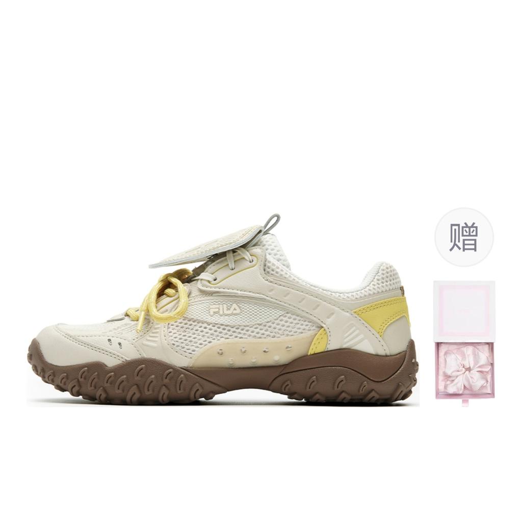 Sneakers FILA ECHAPPE 2 Casual Shoes Women's Low-top Bright Gray/Almond Milk White