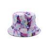 Double Sided Bucket Hat Cashew Flower Painted Tie Dye Men'S And Women'S Travel Leisure Basin Hat Outdoor Folding Hat
