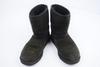UGG Australia/CLASSIC SHORT/Leather Mouton Boots/22.0/Black/Women’s/Inner Fur/Short Boots(USED)