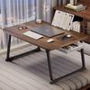 Foldable Bedside Office Desk: Compact Writing and Study Table.