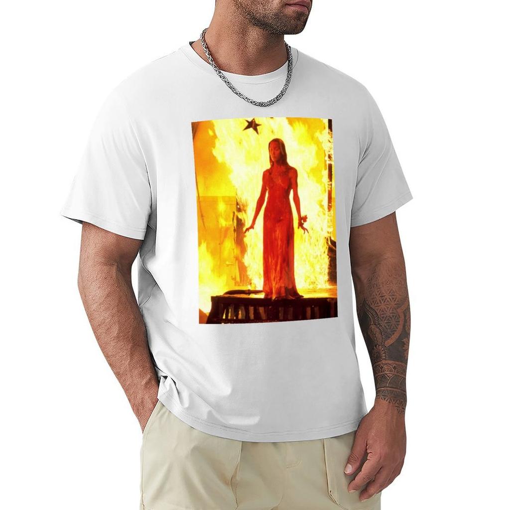 Carrie 1976, Horror Fan Gift T-Shirt Anime T Shirts Oversized Graphic Tee Korean Fashion Graphics Men'S Clothing