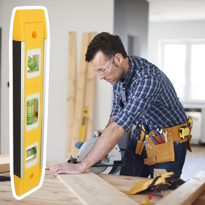 Leveler Tool Magnetic Ceiling Leveling System Vertical Horizontal Balanced Ruler Portable For Home Plumbing Floor Tile Cabinetry