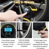 120W Wireless Car Air Pump Handheld USB Air Compressor Pneumatic Tire Inflator With Digital Display With LED Car Pressure Gauge