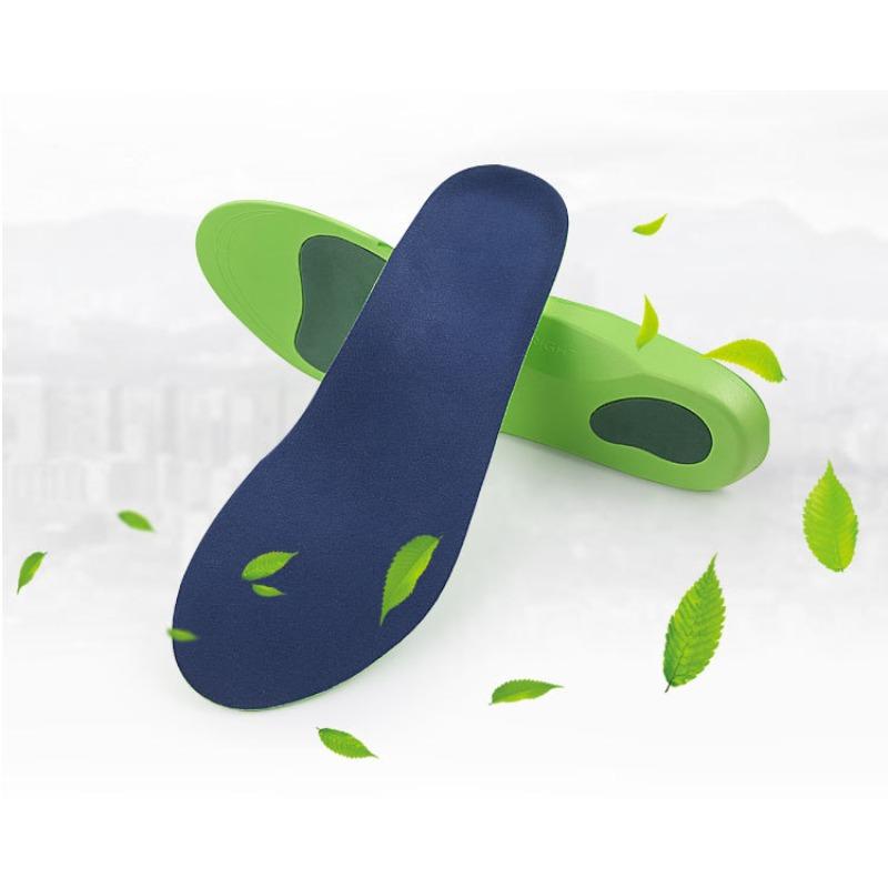 Arch Support Insole Flat Foot Orthopedic EVA Shock Absorption Pressure Relief Full Insole Velvet Thermal Shoes
