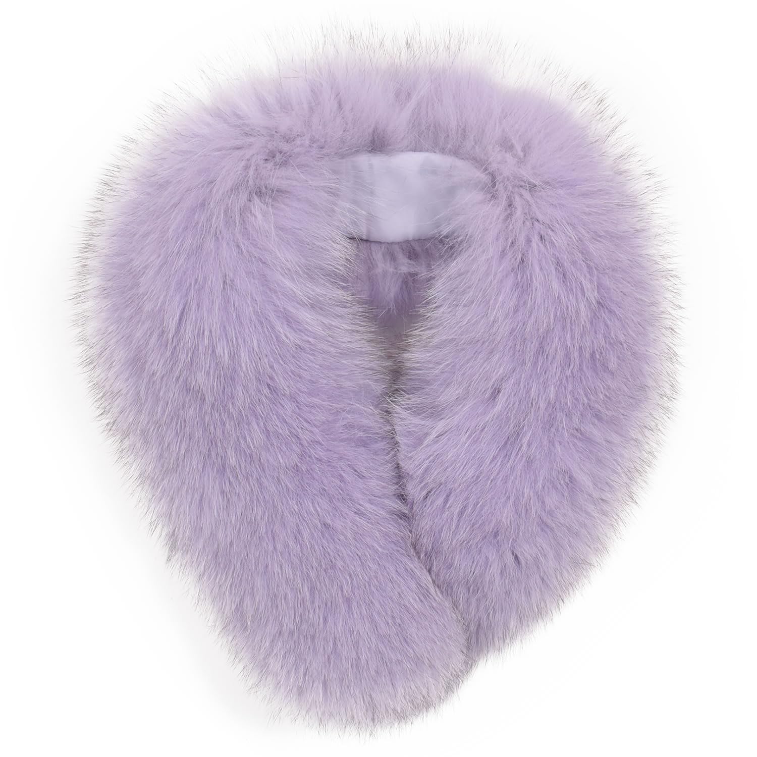 

Шарф из лисьего меха Хаяшигучи с клипсой [HHayashiguchi] (FF4010) (лаванда)