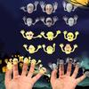 Spooky Halloween Zombie Witch Finger Puppets For Creepy Fun And Scares In Pvc