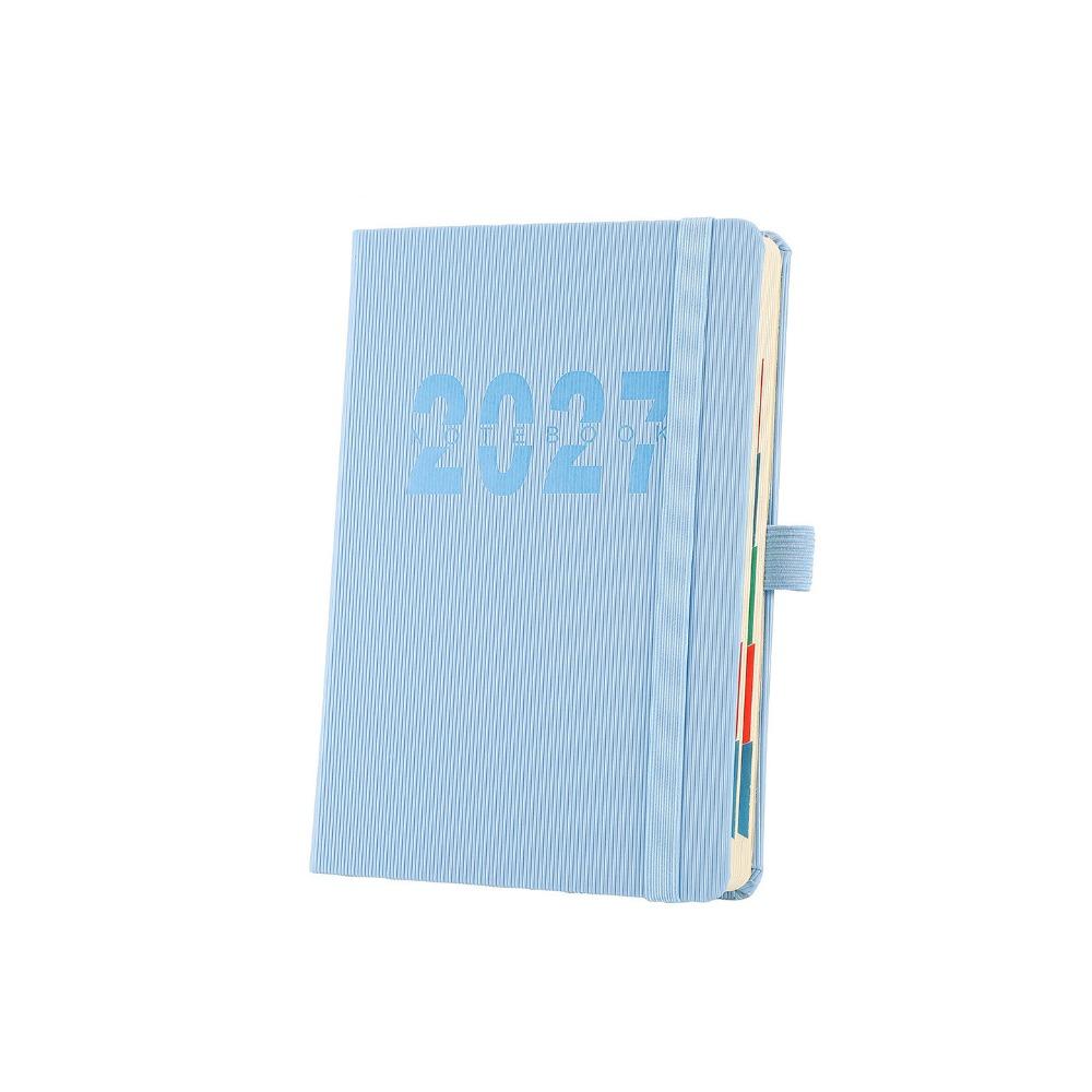 12 Months 2027 Schedule Planner Notepad Wear-resistant Office Work Planner Stationery синий