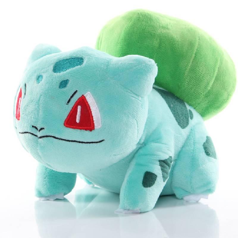 Anime Plush Bulbasaur Toy Cartoon Stuffed Doll Cute Kids Birthday Gifts