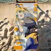 Zzz Ju Fufu Cute Game Towel Sports Quick Dry Travel Camping Gear Sandproof Soft Light Large Beach Towel