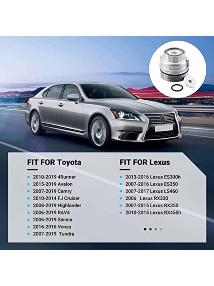 Upgraded Oil Filter Housing  Assembly 15620-31060 Compact Oil Filter Housing  Easy Installs for 2014-2019 -