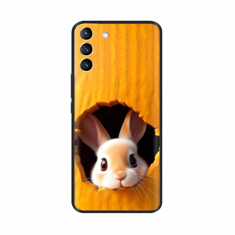 Shockproof Cover For Samsung Galaxy S21 S20 S23 S24 S25 FE Animals Painted Shell Bumper Cases Soft Silicone Back Cover Fundas