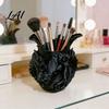Stationery Organizer for Desk Makeup Brush Holder with Thickened Stable Base Fairies Decor Silk Holder Texture Storage Box Dressing Table Pens And