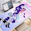 Omori Mauspad Tablet-Mauspad Laptop XL Schreibtisch-Mauspad Niedlich HD Regenbogen Gaming-Tastaturpad csgo Spieler x