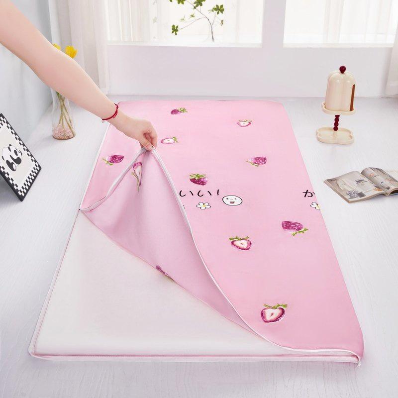 Non-Slip Zippered Mattress Cover for Student Dormitory and Home - Free Shipping