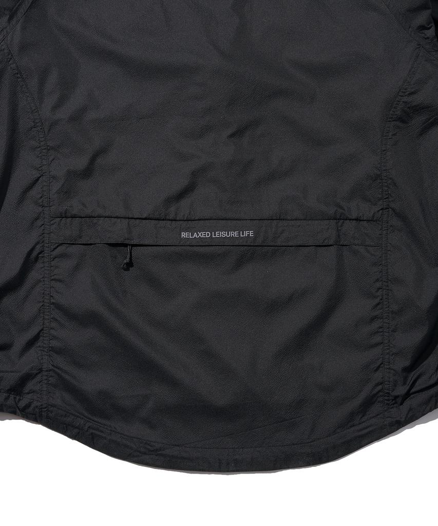 Discus Athletic Sheer Hooded Windbreaker Black