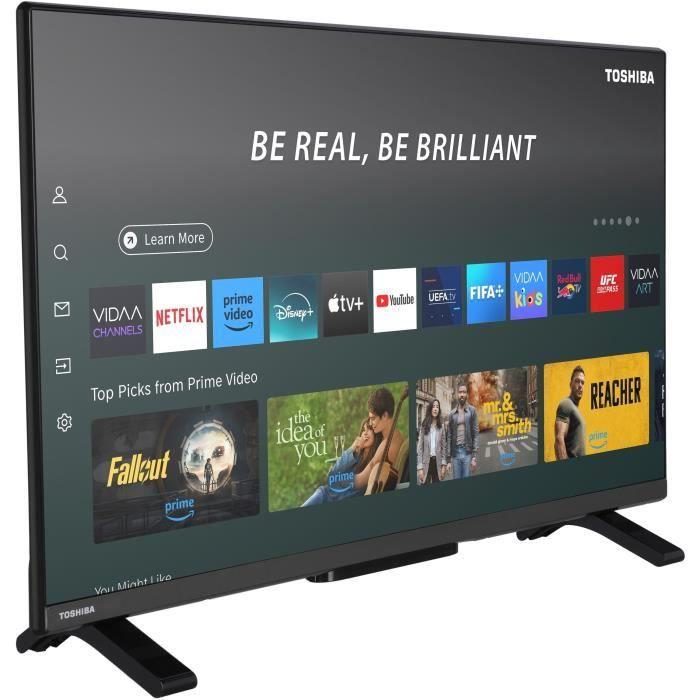 TOSHIBA 32QV2F63DG - QLED TV 32'' (80 cm) - FHD 1920x1080 - DTS Virtual:X - Chytrá televize - 2xHDMI