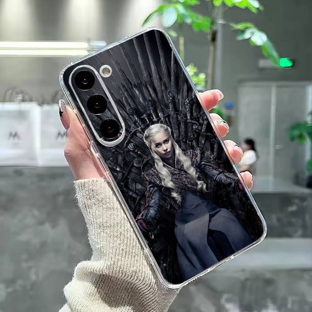 game of thrones-Dragon Mother Thrones Phone Case For Samsung Galaxy A91,80,73,72 ,71,53,52,32 ,31,22,21s,20,Transparent Case Samsung a50 30s 50s