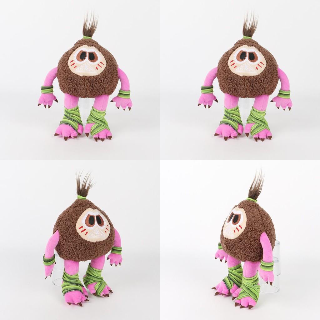 Character Animated Moana Kakamora Cartoon Plush Toy For Kids Decor Playroom