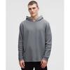 Lululemon Cotton Blend Waffle Knit Hoodie Solar Grey