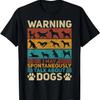 Animal Dog Lover Dogs Outfit Funny Dog Owner Talk About Dogs T-Shirt